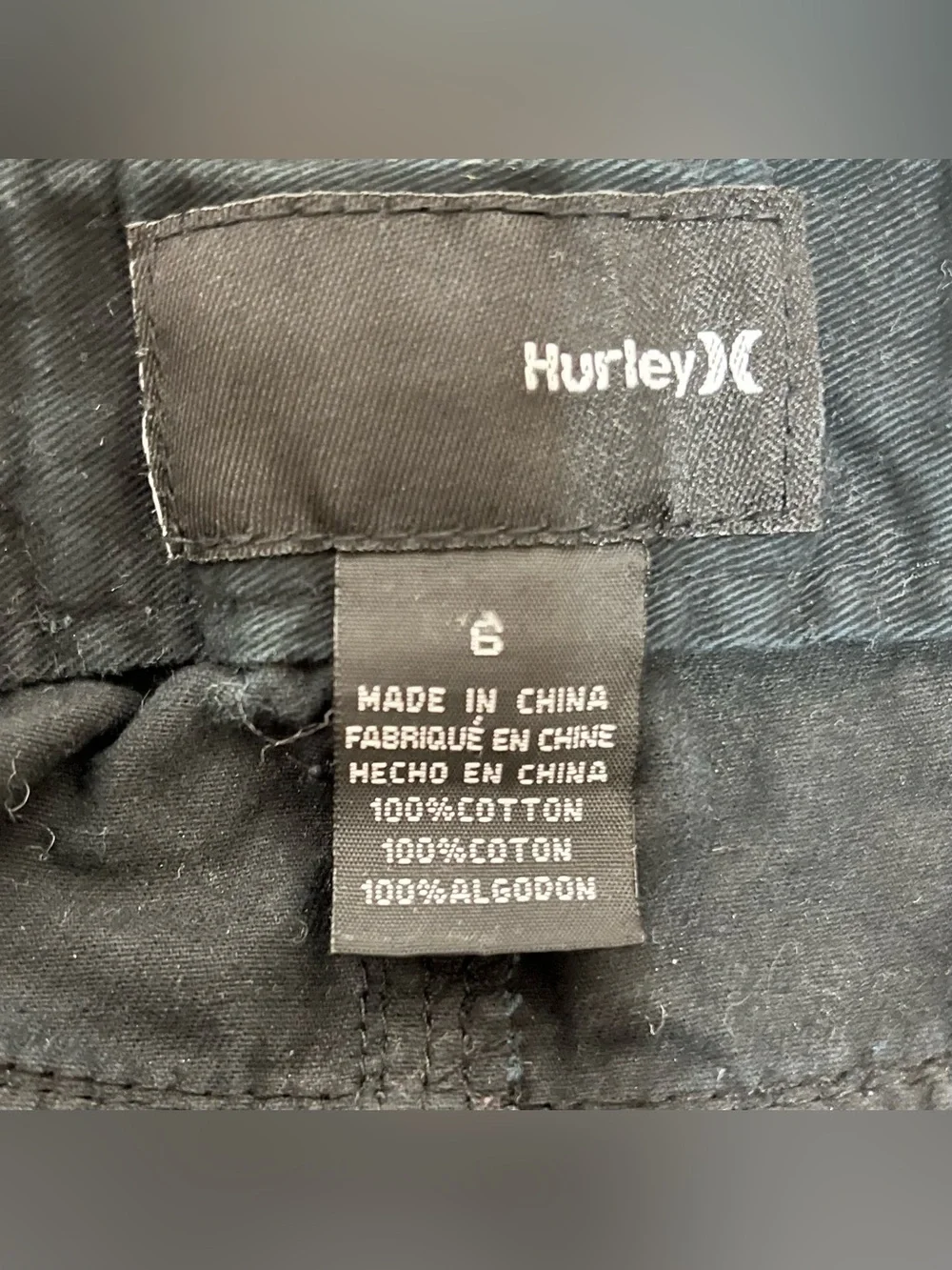 Hurley straight leg